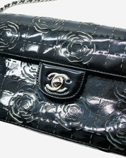 Chanel East West Camellia Limited Edition Bag 2002-2003