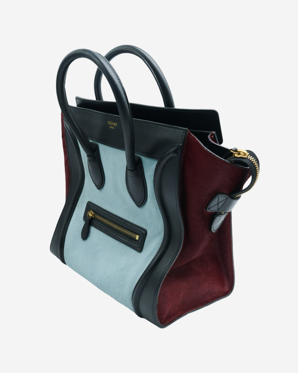 Bolsa Celine Luggage Mini Fur