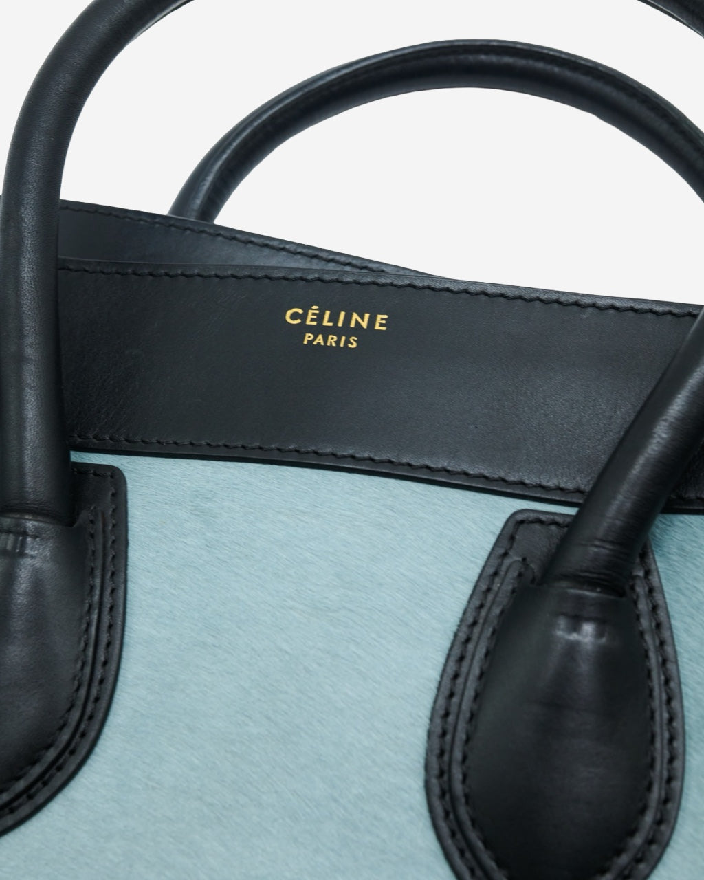 Bolsa Celine Luggage Mini Fur