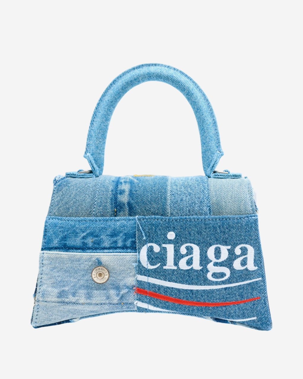 Bolsa Balenciaga Hourglass Small Denim 173/700