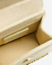 Bolsa Jacquemus Le Chiquito Lino Mini