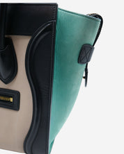 Celine Micro Luggage Tricolor Bag 2017