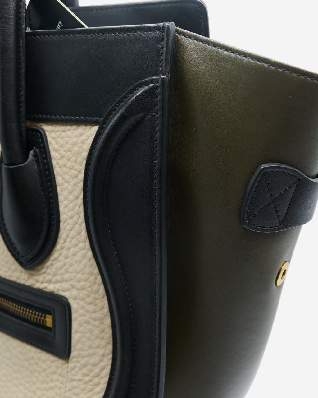 Celine Micro Luggage Tricolor Bag 2014