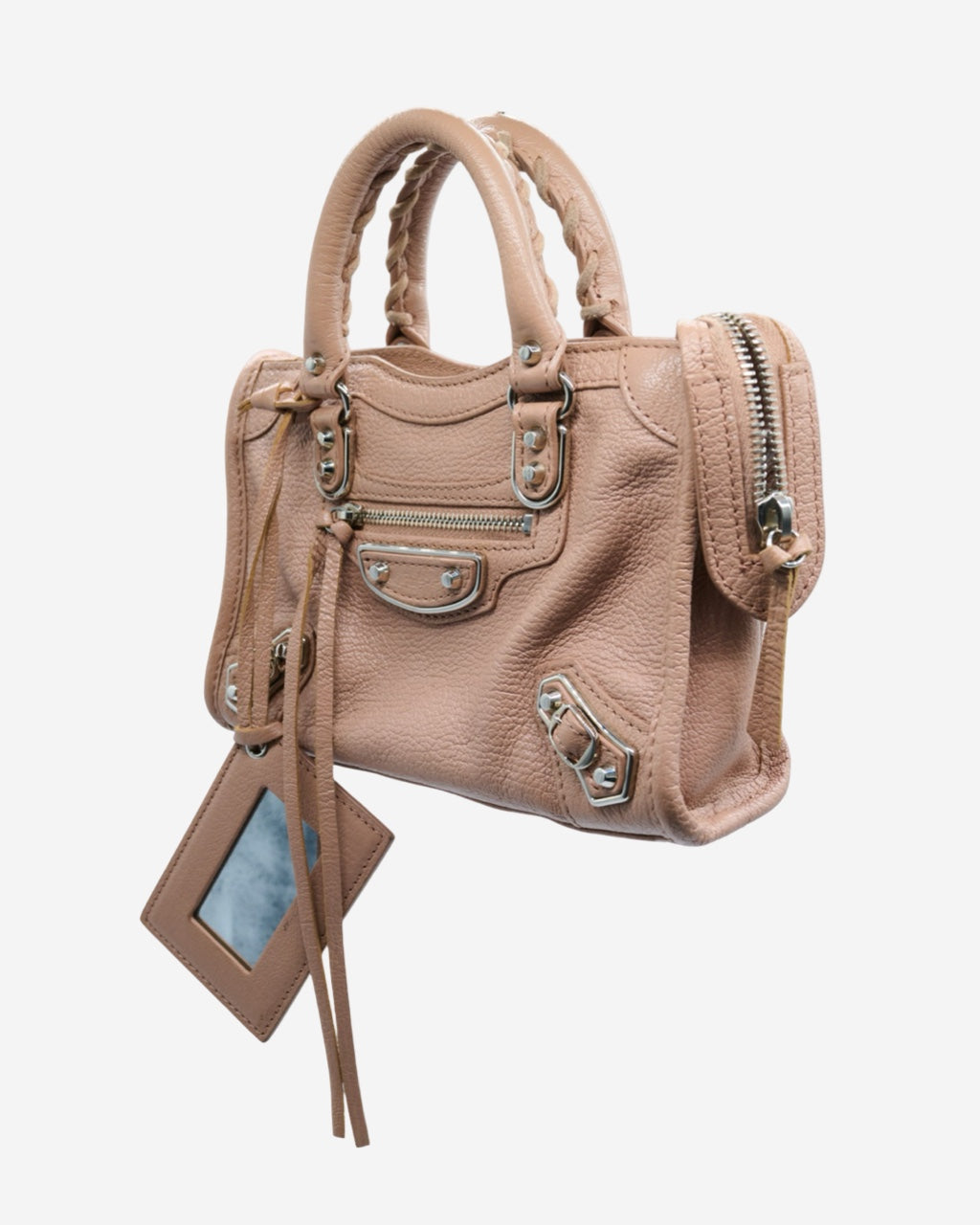 Bolsa Balenciaga City Mini Rosa