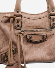 Bolsa Balenciaga City Mini Rosa