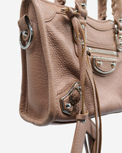 Bolsa Balenciaga City Mini Rosa