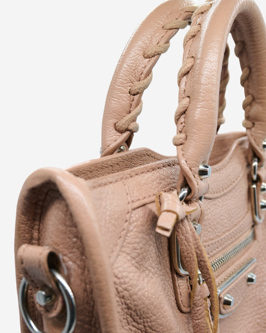 Bolsa Balenciaga City Mini Rosa