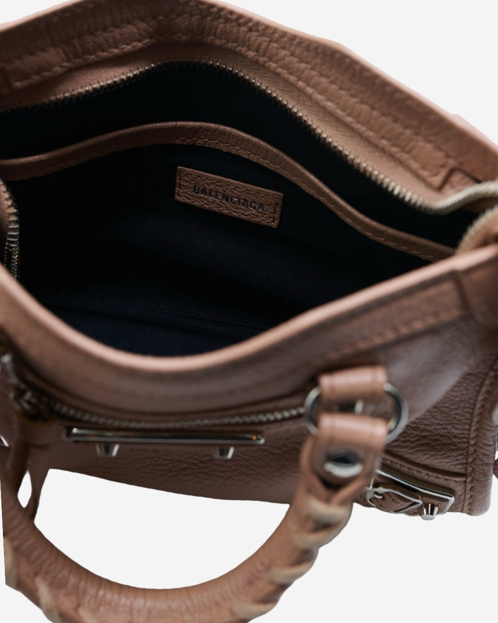 Bolsa Balenciaga City Mini Rosa