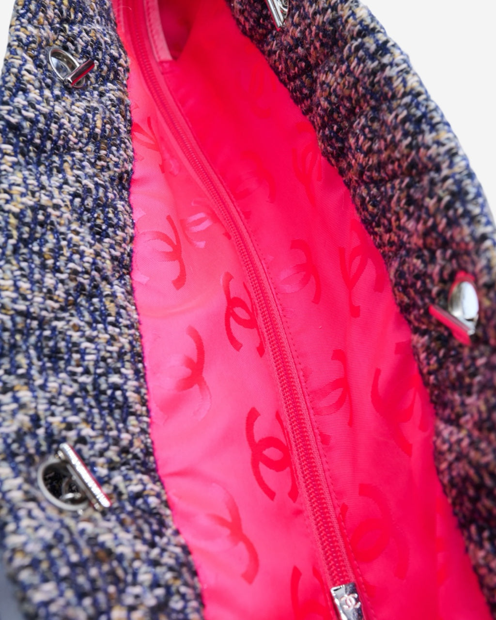 Bolsa Chanel Cambon Fur Tote 2004-2005