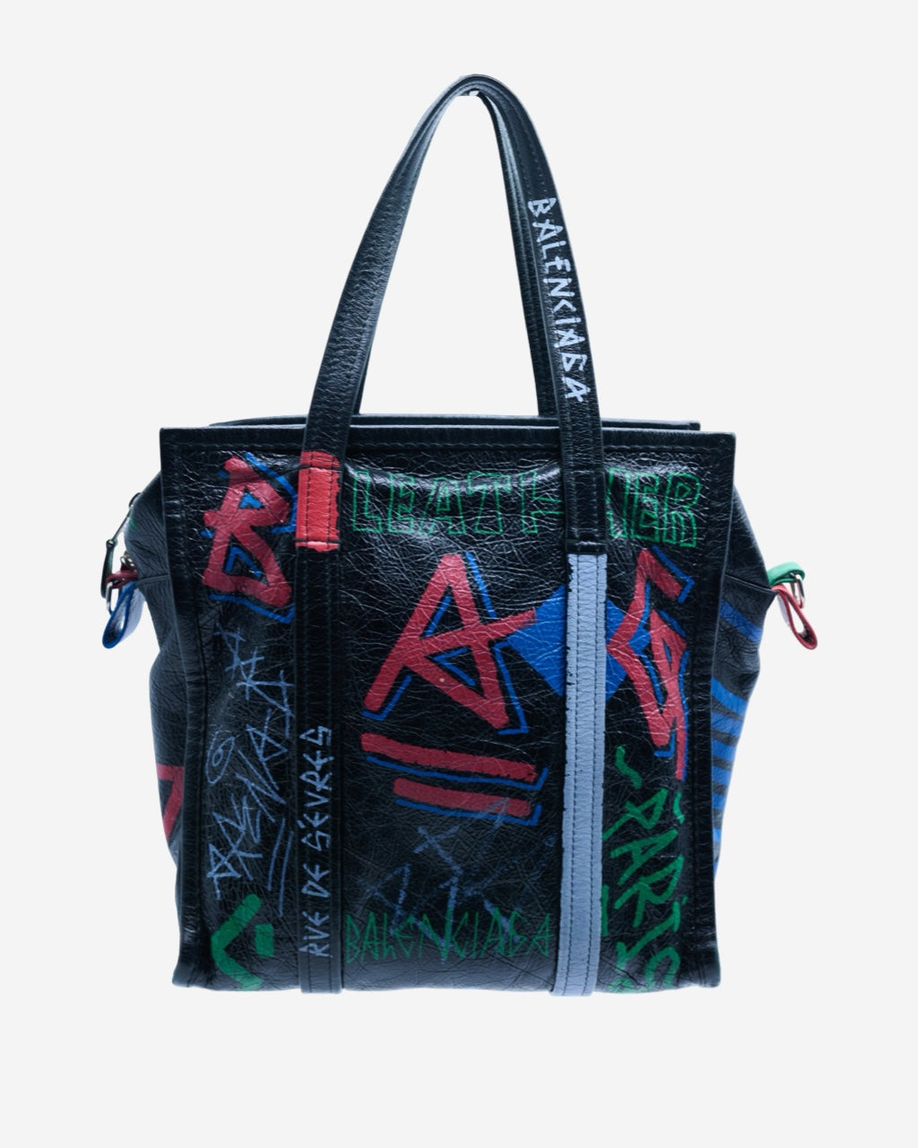 Balenciaga Graffiti Shopper Bazaar Bag