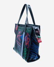 Balenciaga Graffiti Shopper Bazaar Bag