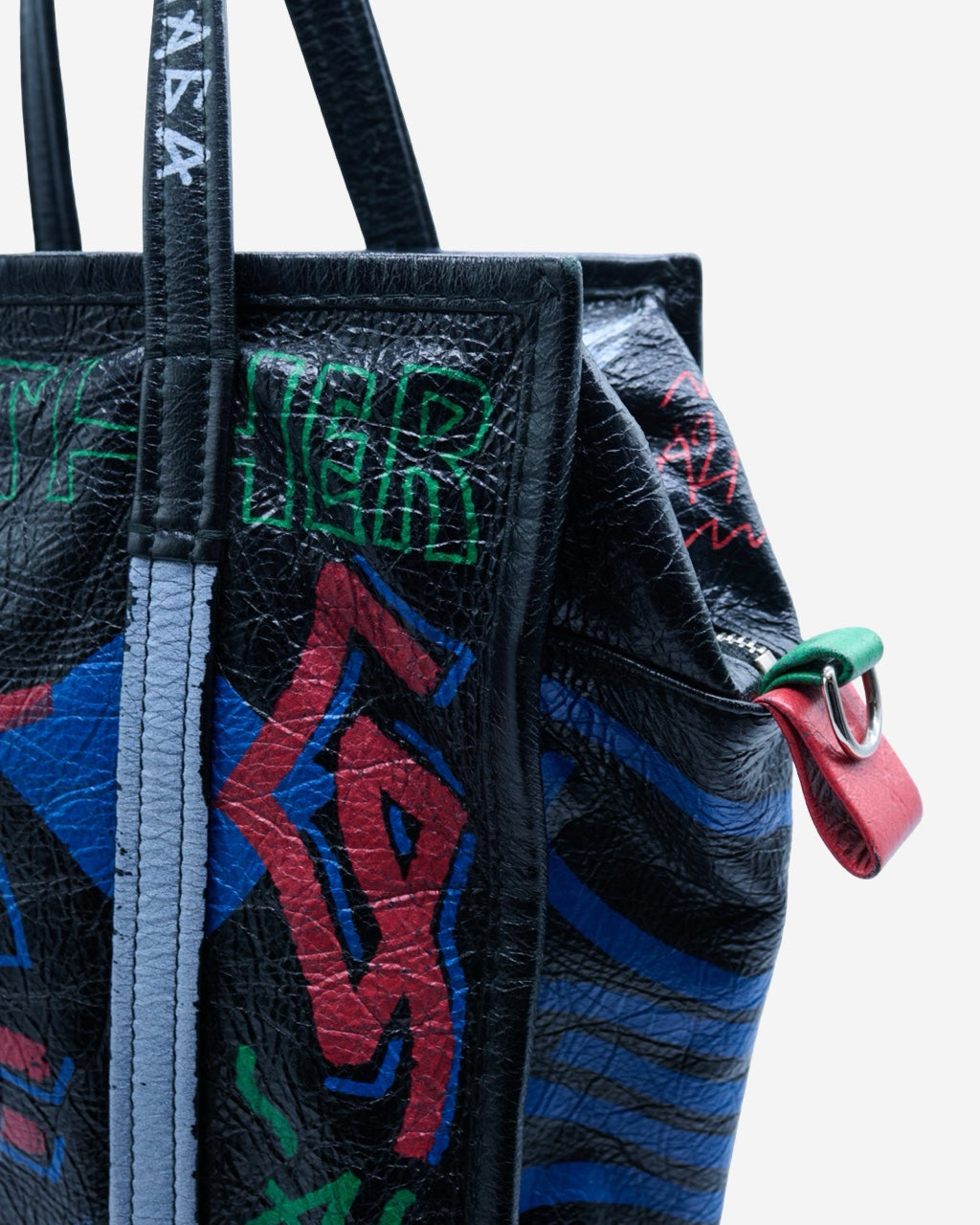 Balenciaga Graffiti Shopper Bazaar Bag