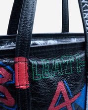 Balenciaga Graffiti Shopper Bazaar Bag