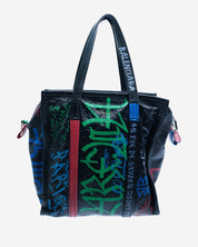 Balenciaga Graffiti Shopper Bazaar Bag