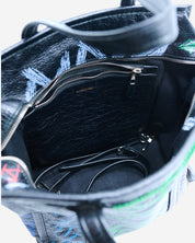 Balenciaga Graffiti Shopper Bazaar Bag