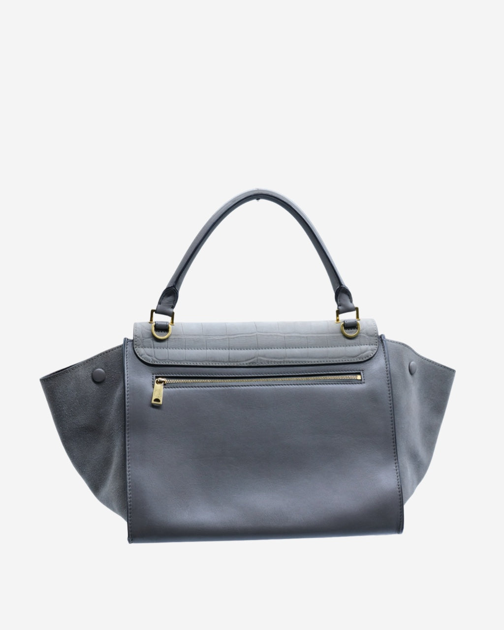 Bolsa Celine Gris Trapeze 2012
