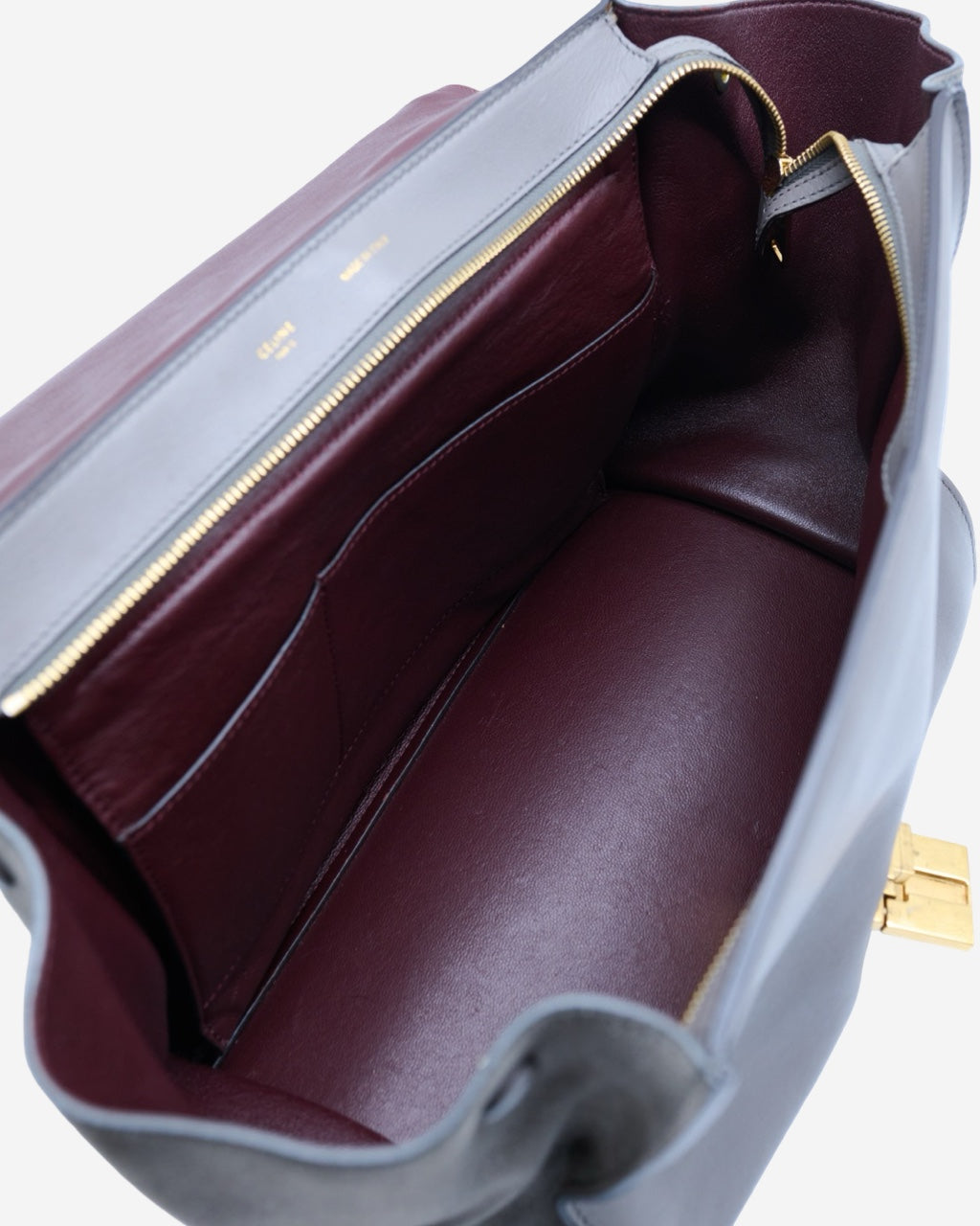 Bolsa Celine Gris Trapeze 2012