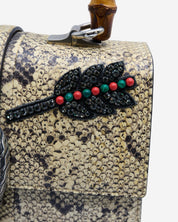 Bolsa Gucci Dionysus Python Bamboo