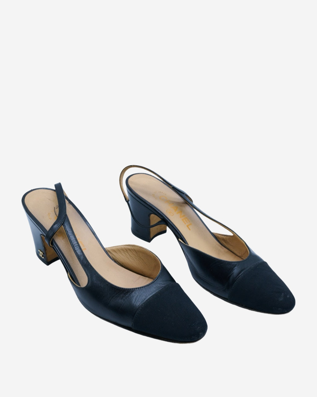 Tacones Chanel Slingback 37.5