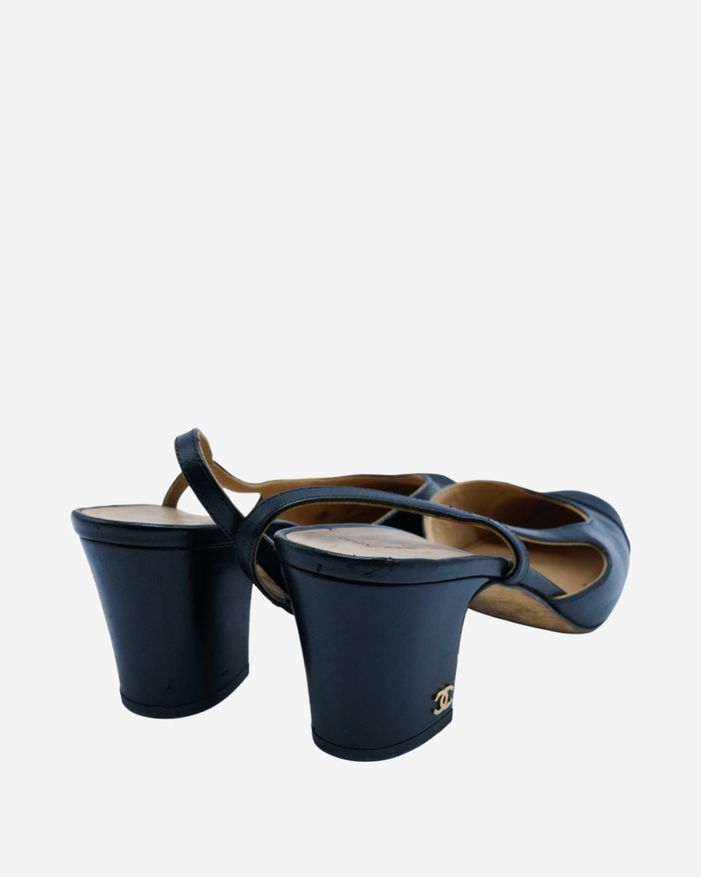 Tacones Chanel Slingback 37.5