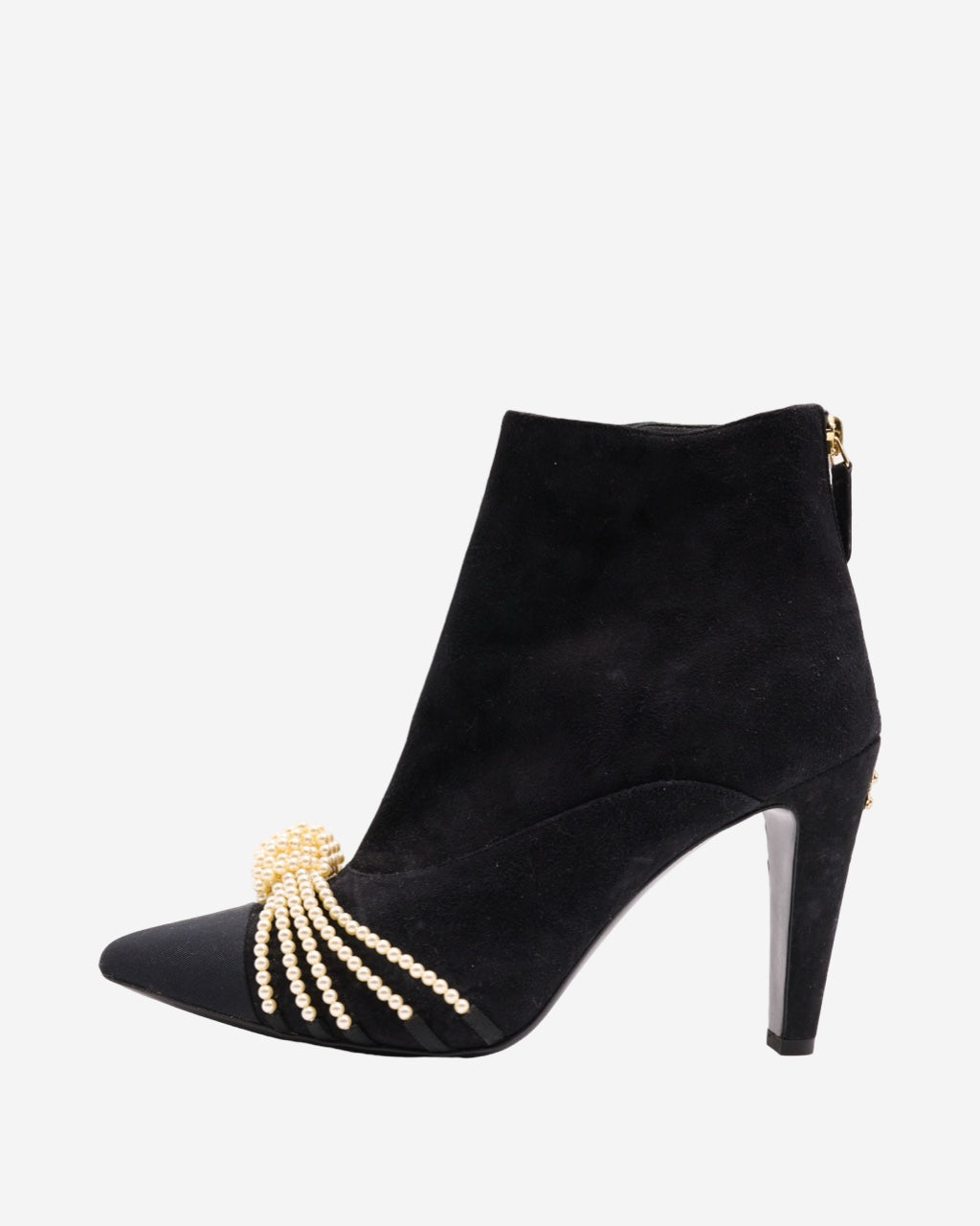 Botines Chanel Perlas 38