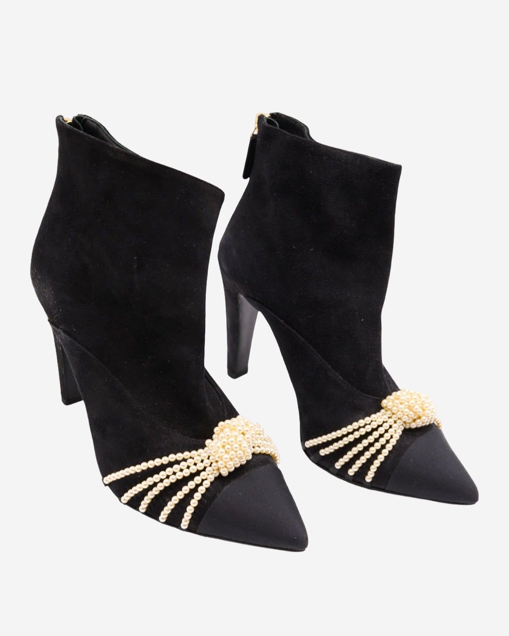 Botines Chanel Perlas 38