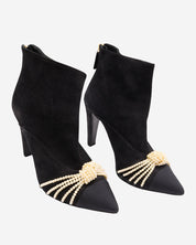 Botines Chanel Perlas 38