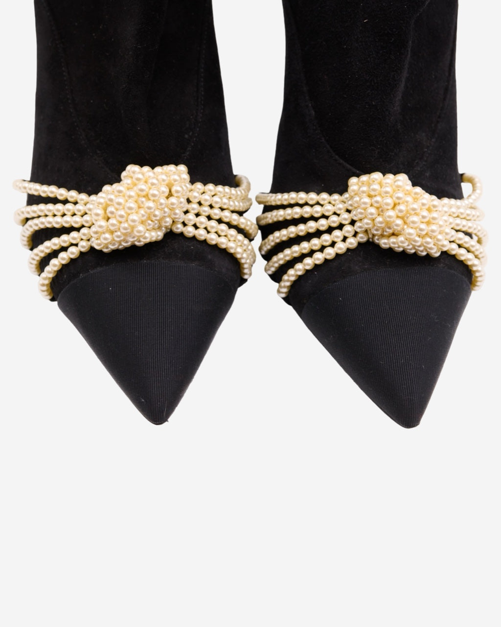 Botines Chanel Perlas 38
