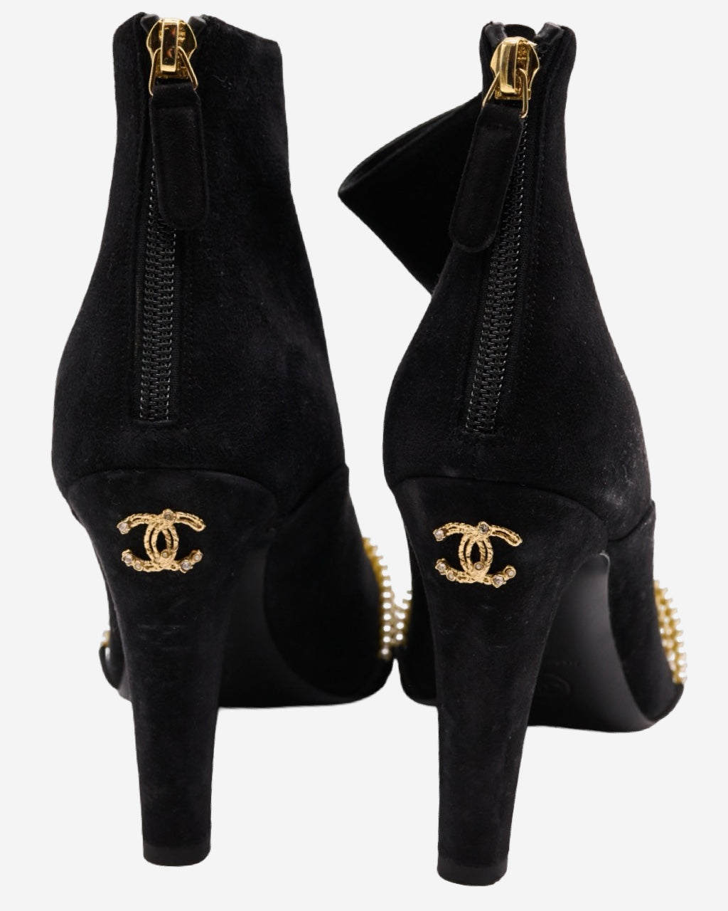 Botines Chanel Perlas 38