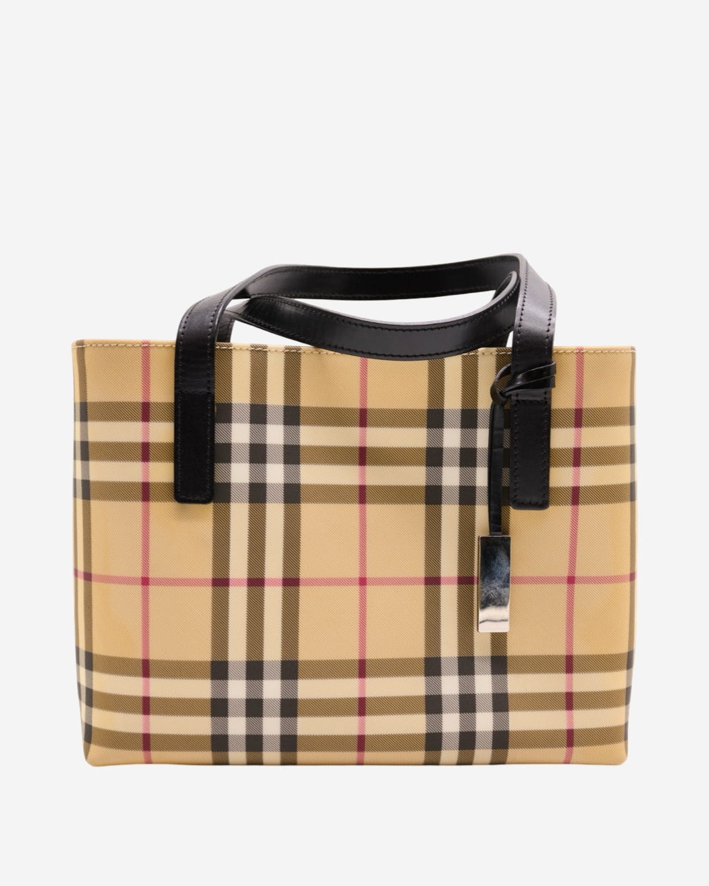 Burberry Tote Nova Check PVC Bag