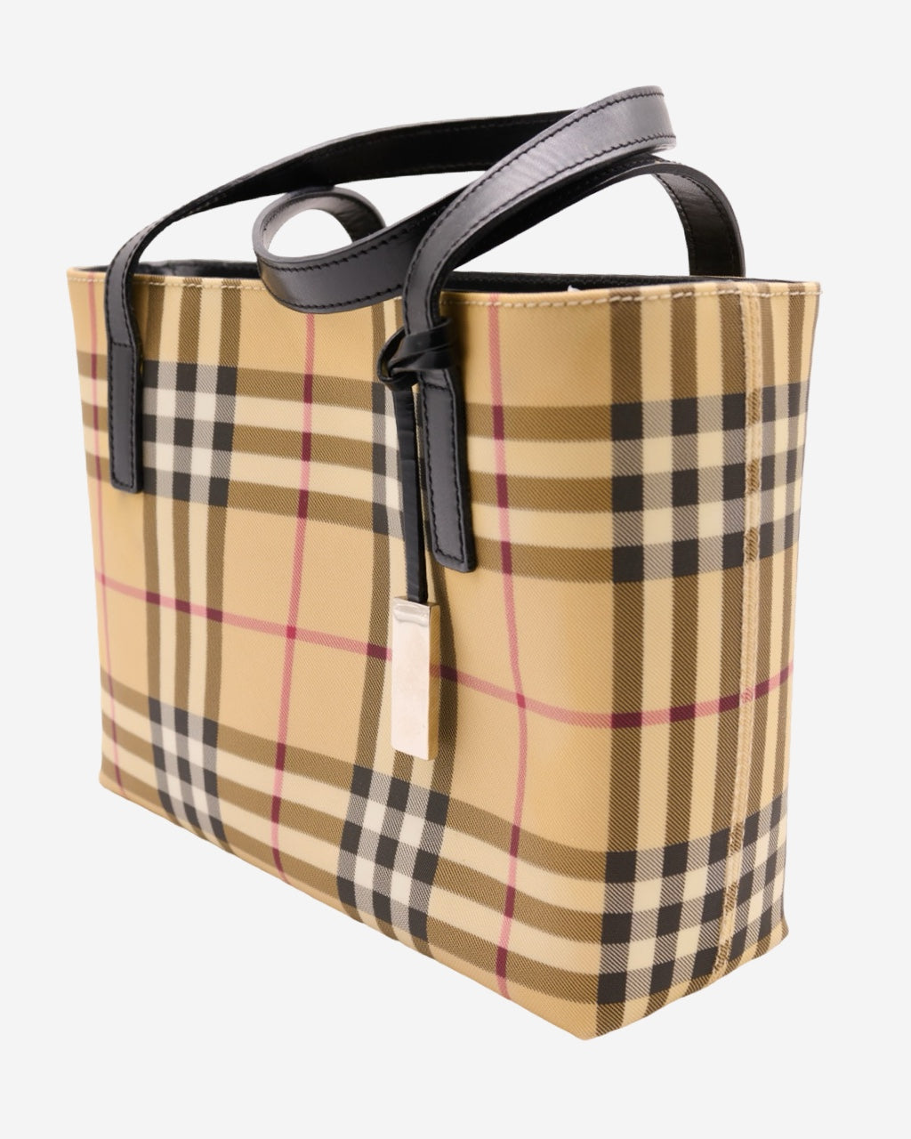 Burberry Tote Nova Check PVC Bag