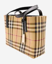 Burberry Tote Nova Check PVC Bag