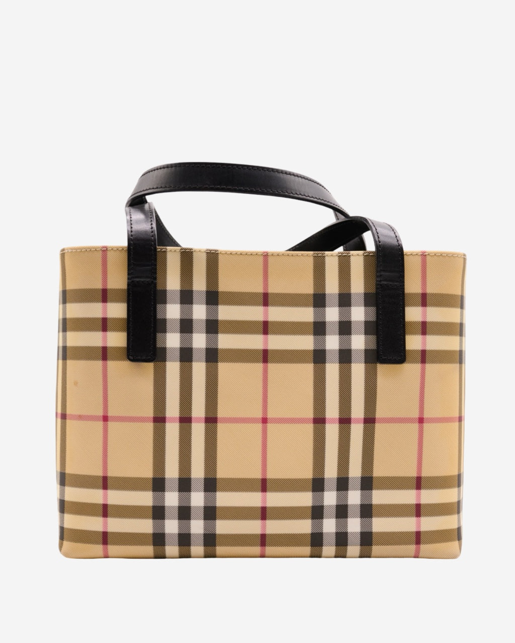 Burberry Tote Nova Check PVC Bag