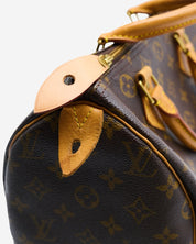 Louis Vuitton Speedy 30 Monogram Bag 1998