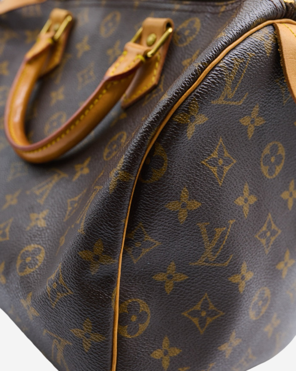 Louis Vuitton Speedy 30 Monogram Bag 1998