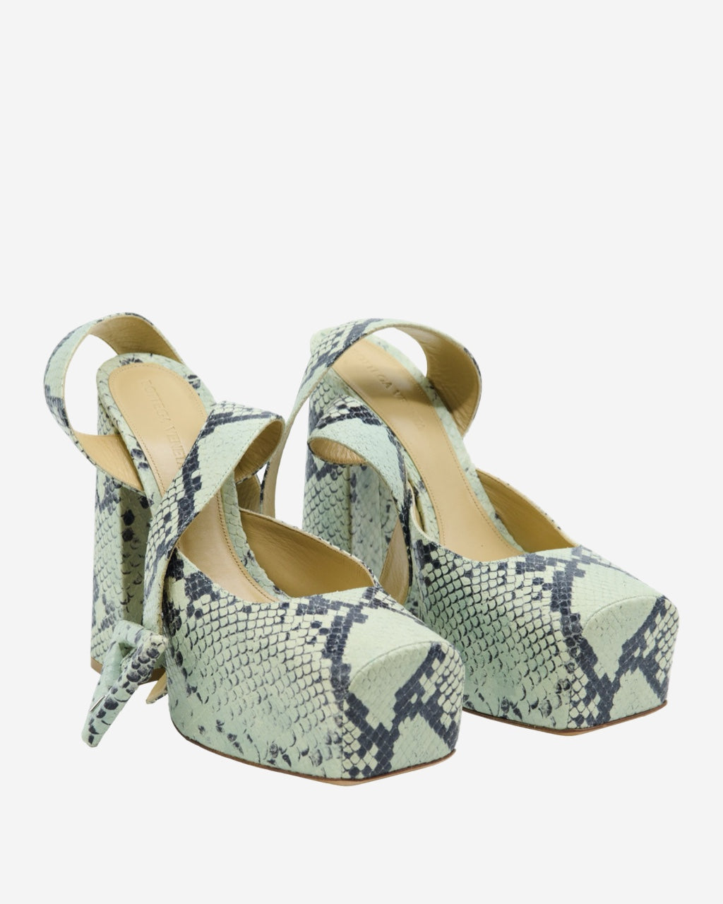 Bottega Veneta Python Heels 38 – Irene Buffa