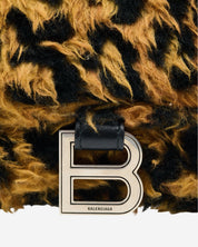 Bolsa Balenciaga Hourglass Fur
