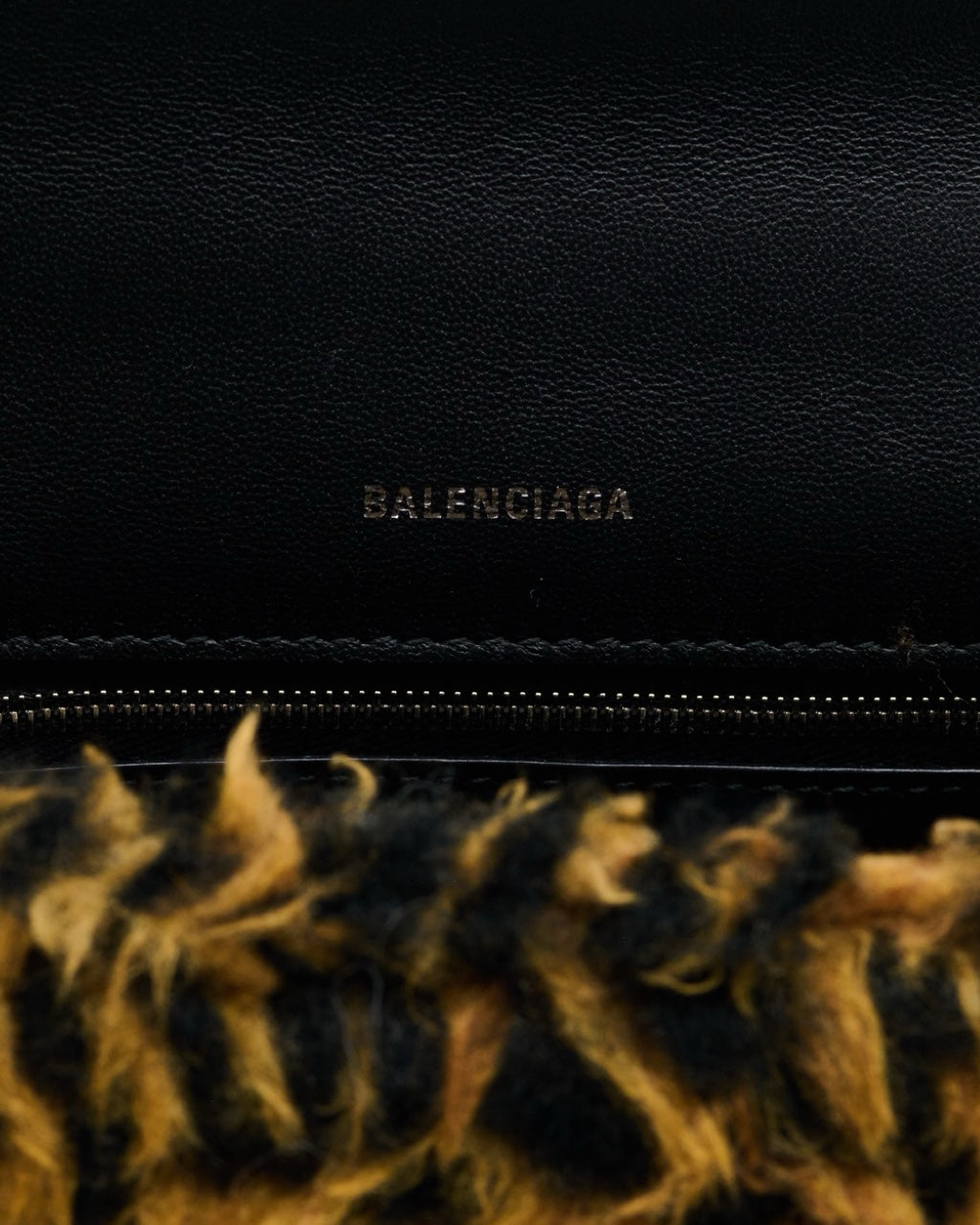 Bolsa Balenciaga Hourglass Fur