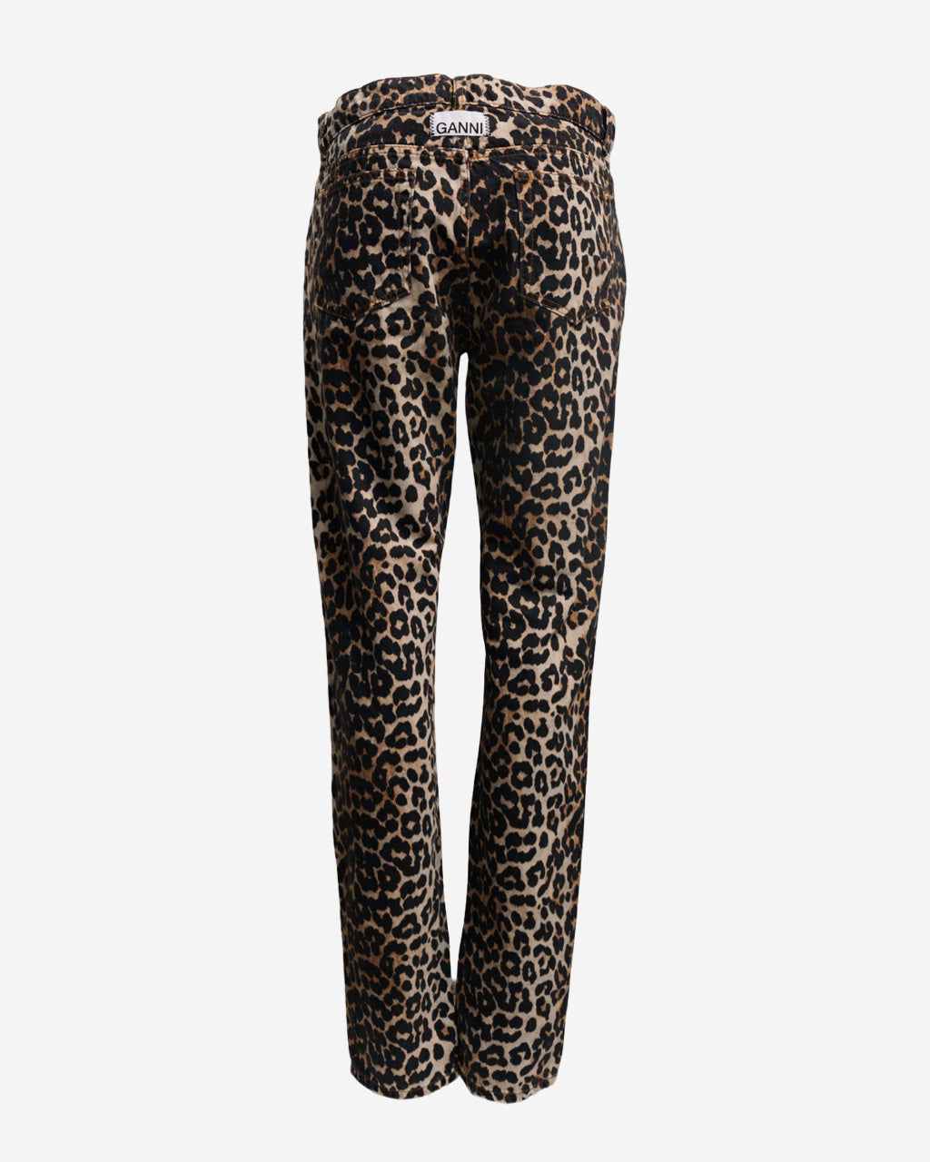 Ganni Leopard Jeans