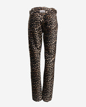 Ganni Leopard Jeans