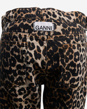 Ganni Leopard Jeans