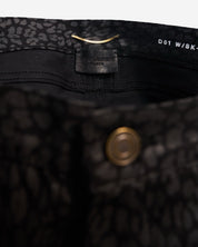 Saint Laurent Print Jeans Black