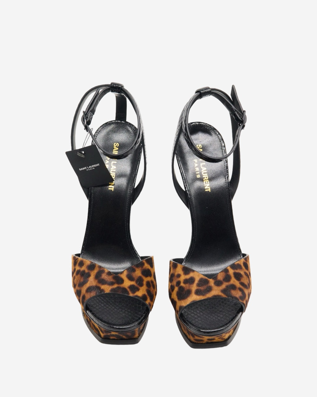Tacones Saint Laurent Animal Print 40.5