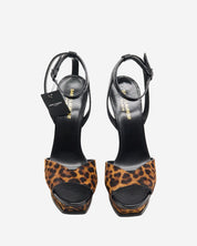 Tacones Saint Laurent Animal Print 40.5