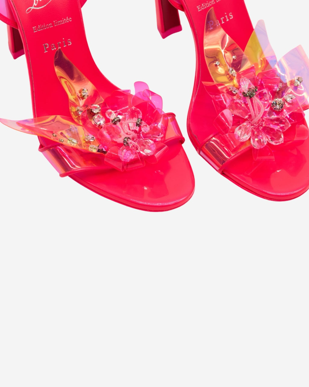 Tacones Neón Christian Louboutin Edición Limitada 38.5