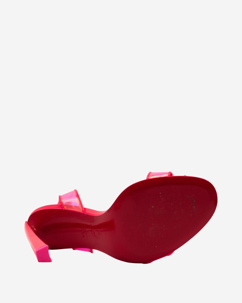 Tacones Neón Christian Louboutin Edición Limitada 38.5