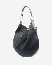 Gucci Black GG Hobo Bag
