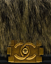 Chanel Boy Mini Raccoon Bag 2019