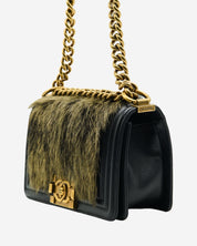 Chanel Boy Mini Raccoon Bag 2019