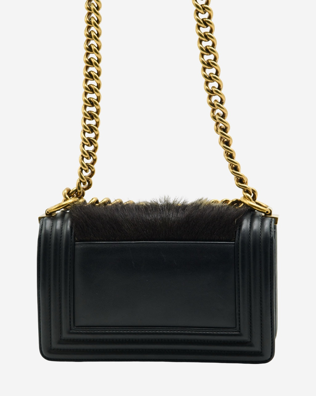 Chanel Boy Mini Raccoon Bag 2019